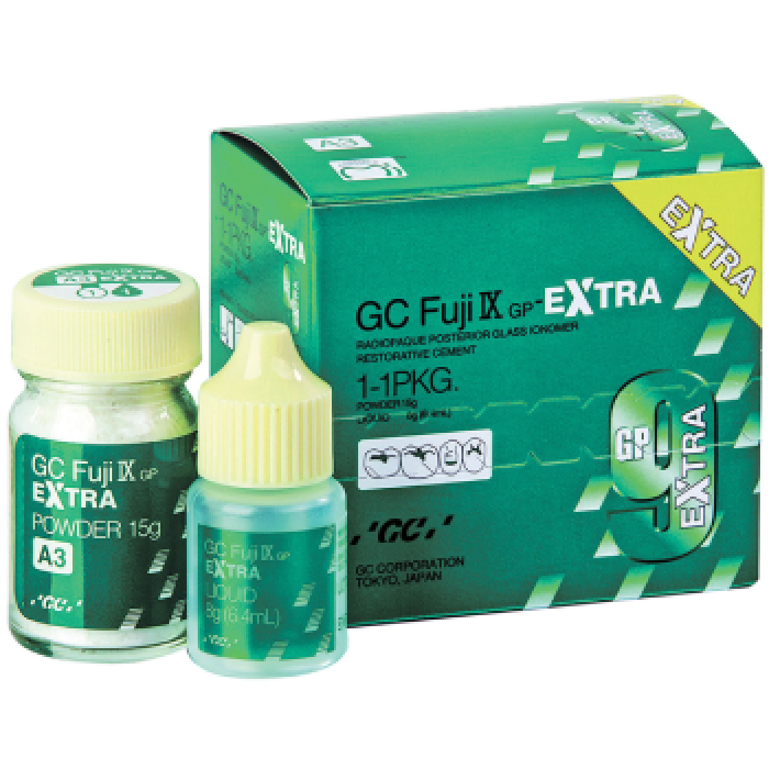 GC Fuji IX Gp Extra Cam İyonomer Siman Toz Likit Takım