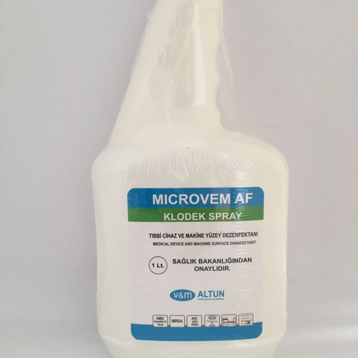 Microvem Af Klodek Spray Yüzey Dezenfektanı 1LT