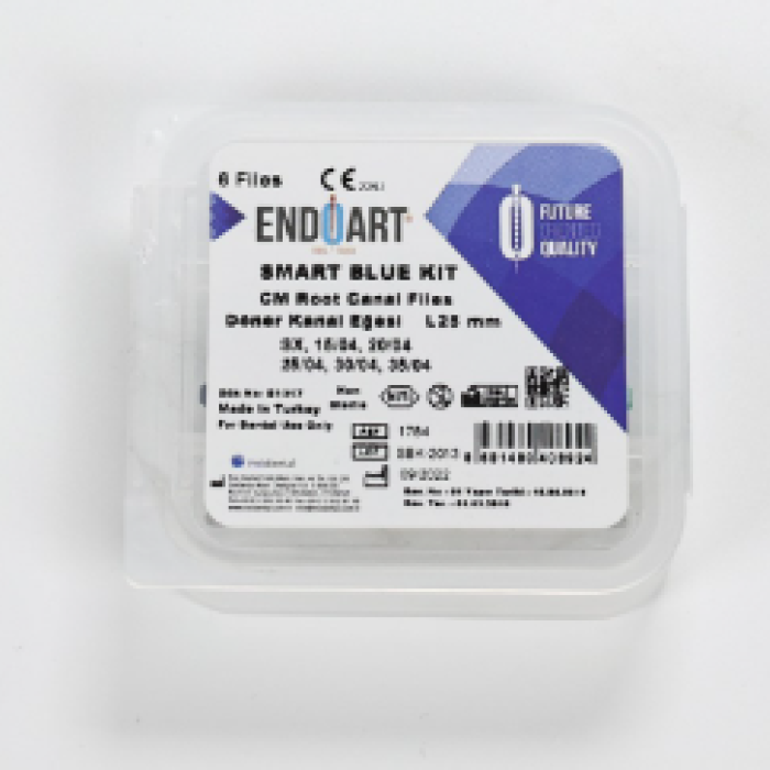 Endoart Smart Blue Kit Döner Kanal Eğesi