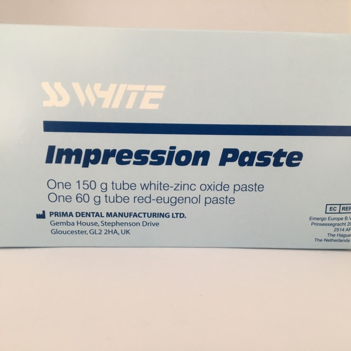 SS White Impression Paste Çinko Oksit Ojenöl İçerikli Ölçü Materyali